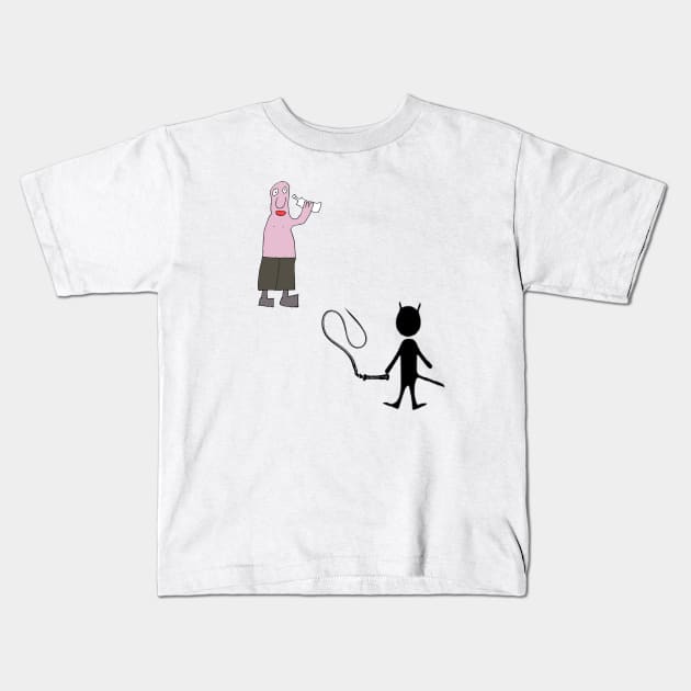 Punishment Kids T-Shirt by yezplace